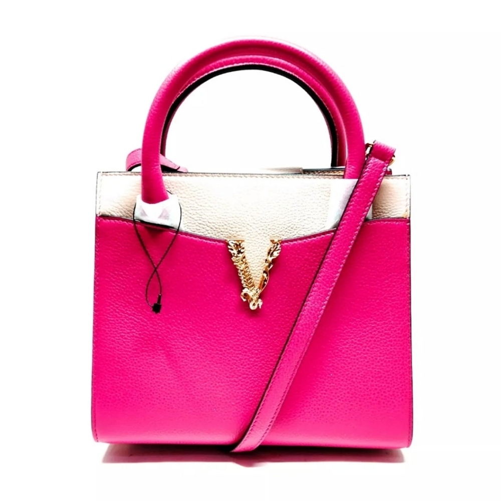 VERSACE Virtus Pink Crossbody Bag